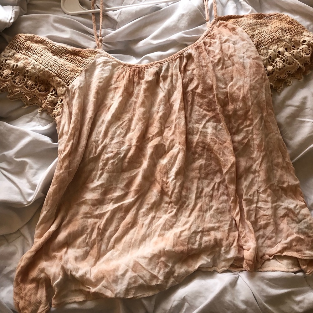 Off the shoulder Charlotte Russe top